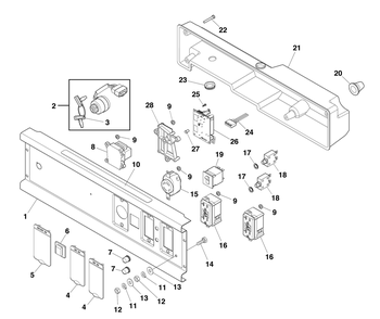 Part Location Diagram of 70-4040 Toro Plate